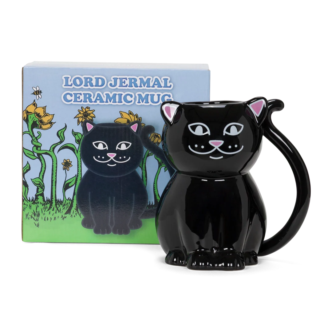 TAZA DE CERÁMICA LORD JERMAL (NEGRA)