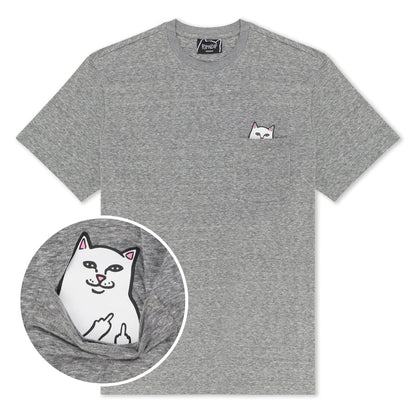 PLAYERA POCKET LORD NERMAL S/S (HEATHER GREY)