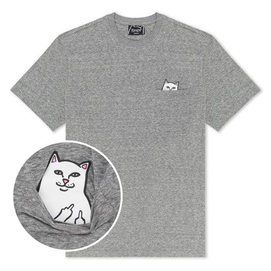 PLAYERA POCKET LORD NERMAL S/S (HEATHER GREY)