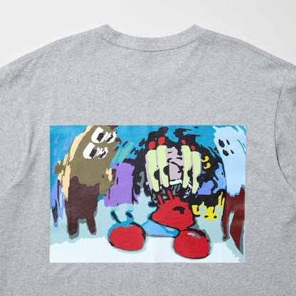 PLAYERA CPFM x BOB ESPONJA UT (GRIS)