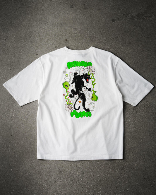 TEE RIPNDIP X PUMA BOXY GRAPHIC “PUMA” (Blanco)