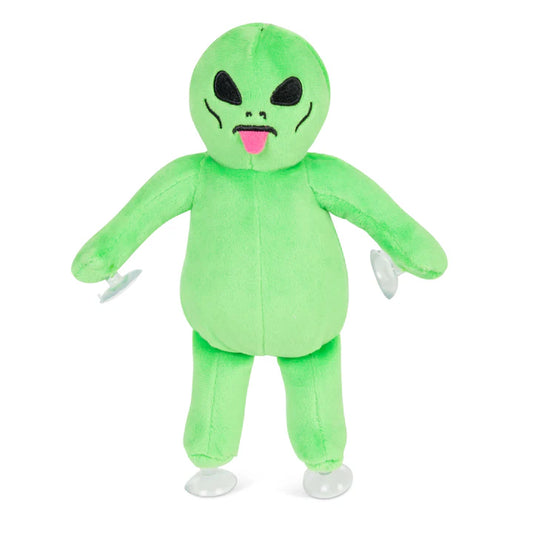 MUÑECO DE PELUCHE ALIEN PARA VENTANAS (VERDE)