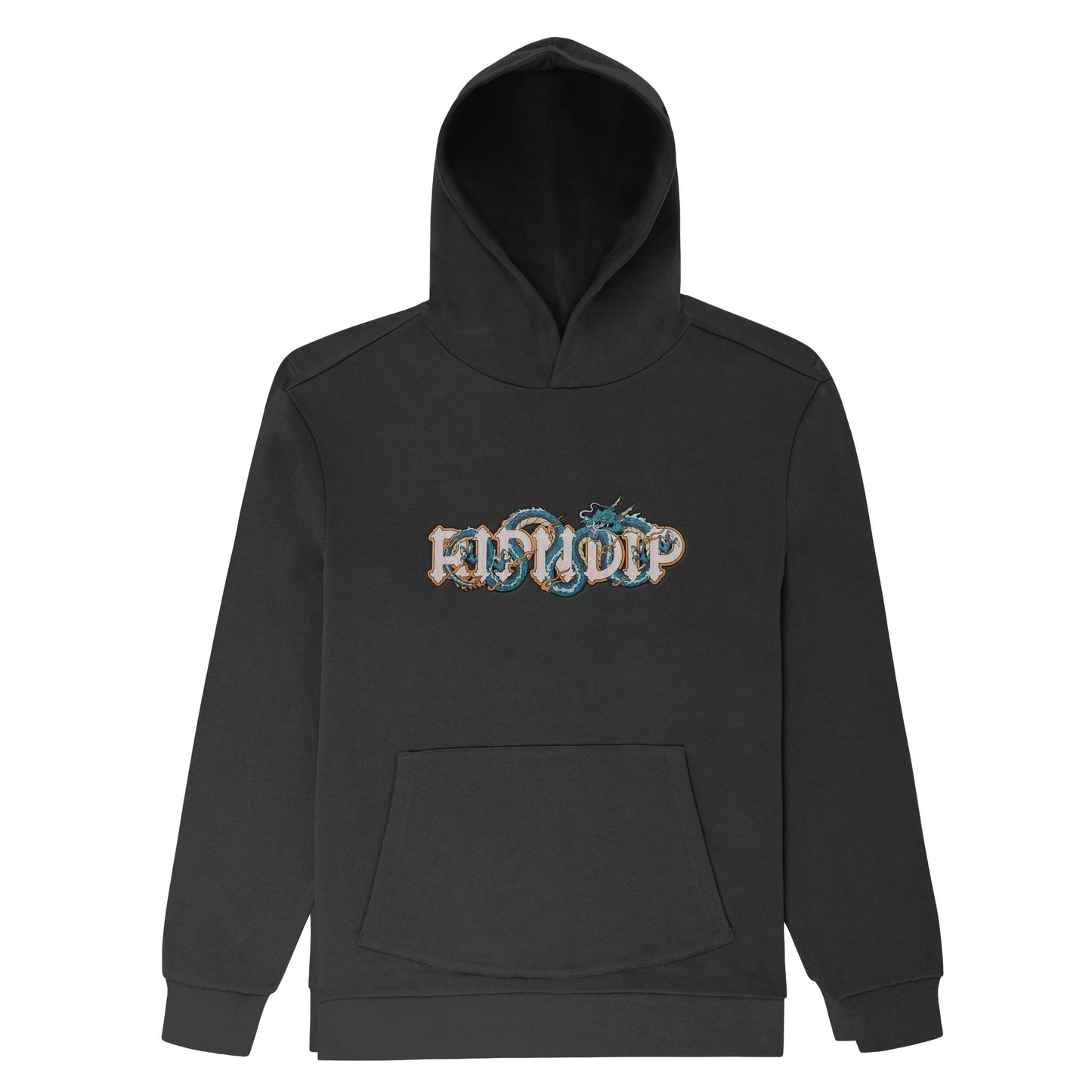 HOODIE SHEN NERM (BLACK VINTAGE WASH)