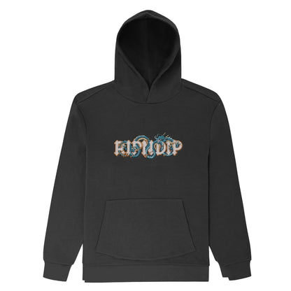 HOODIE SHEN NERM (BLACK VINTAGE WASH)