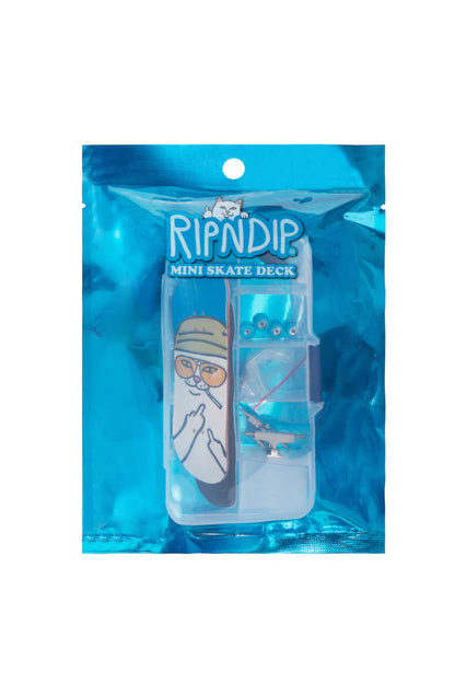 NERMAL S THOMPSON MINI SKATEBOARD DEDOS (Azul)