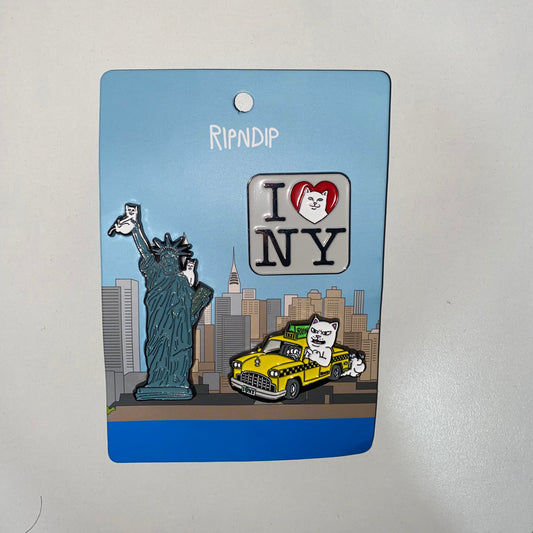 PINS RIPNDIP NYC (PACK 3)