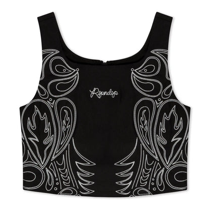 HOWDY CORSET TOP (NEGRO)