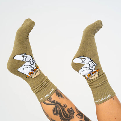 CALCETINES NERMAL S THOMPSON (HEATHER OLIVE)