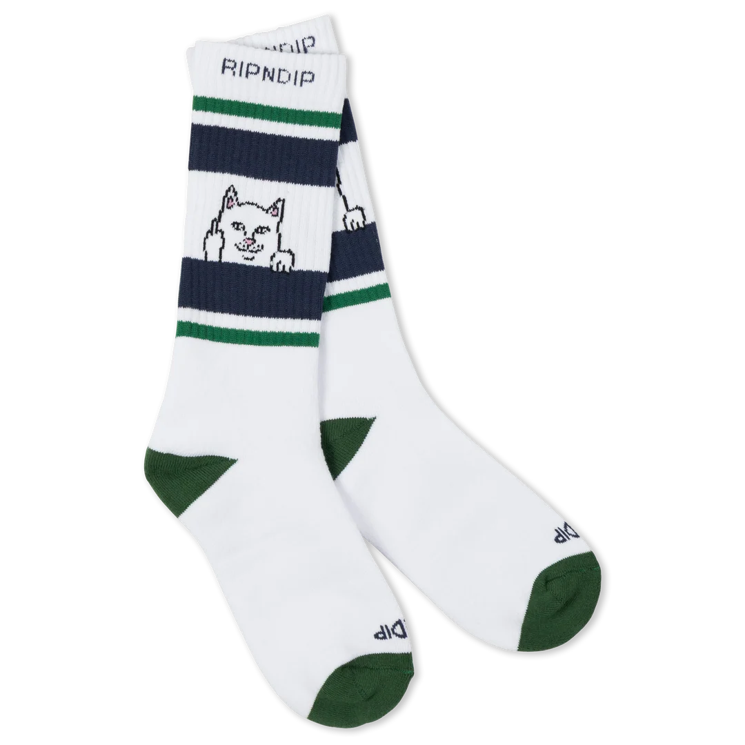 CALCETINES PEEKING NERMAL (GREEN / SLATE)