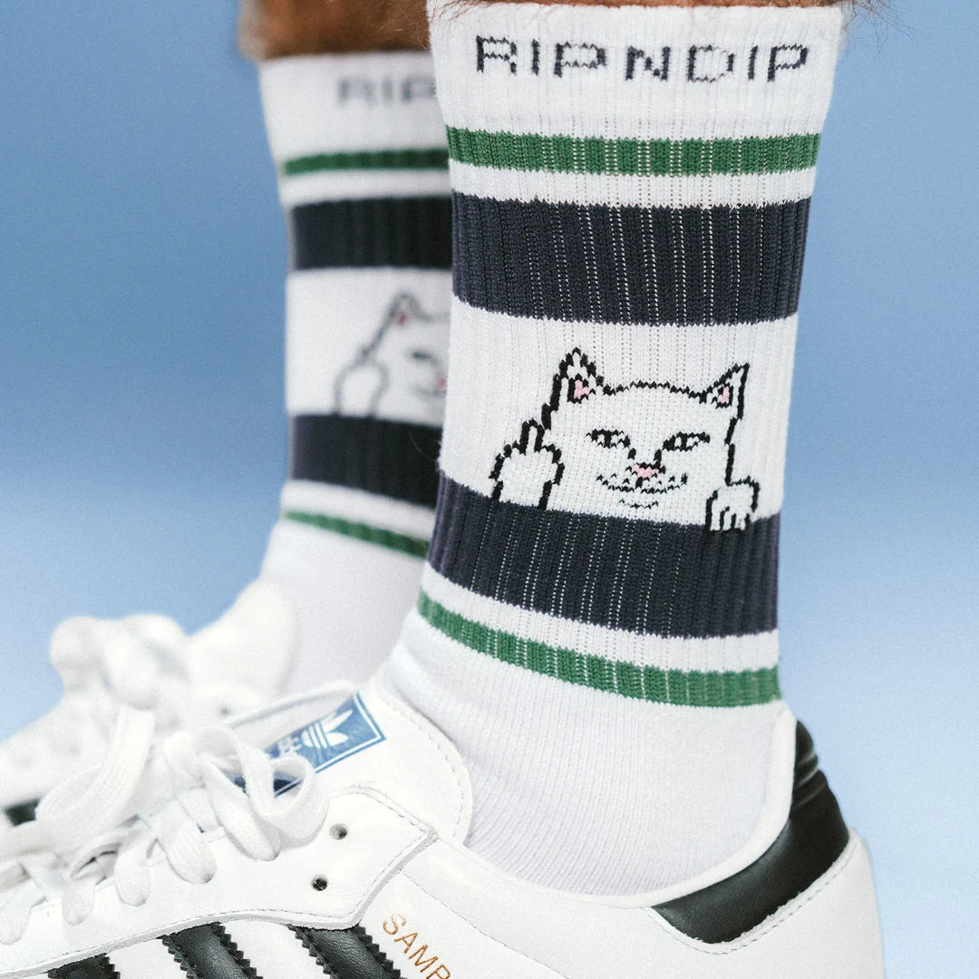 CALCETINES PEEKING NERMAL (GREEN / SLATE)