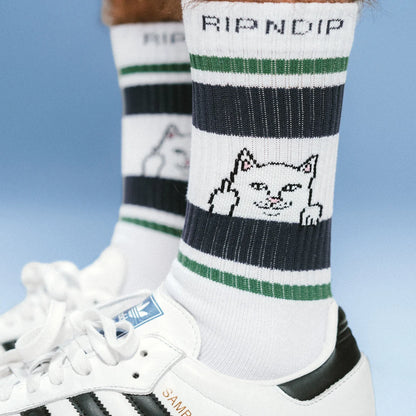 CALCETINES PEEKING NERMAL (GREEN / SLATE)