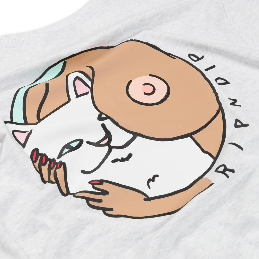 PLAYERA MUST BE NICE LONG SLEEVE (ASH HEATHER)