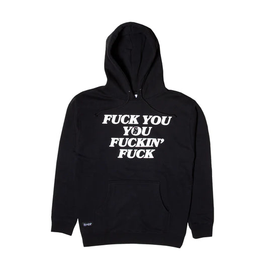 HOODIE FUCKING FUCK (BLACK)