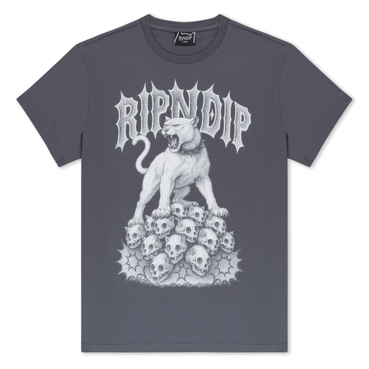 PLAYERA WASTELAND (CHARCOAL)