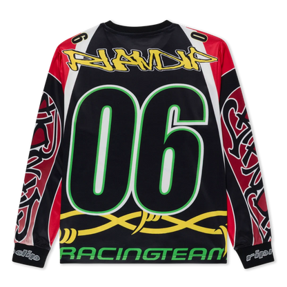 RIPNDIP ALL-STAR LONG SLEEVE JERSEY (RED / BLACK)