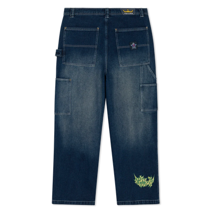 PANTALON SKYLINE WIDE FIT CARPENTER (LIGHT WASH DENIM)