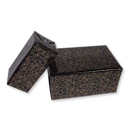 PAPEL DE REGALO NERMAL CAMO (NEGRO/DORADO CAMO)