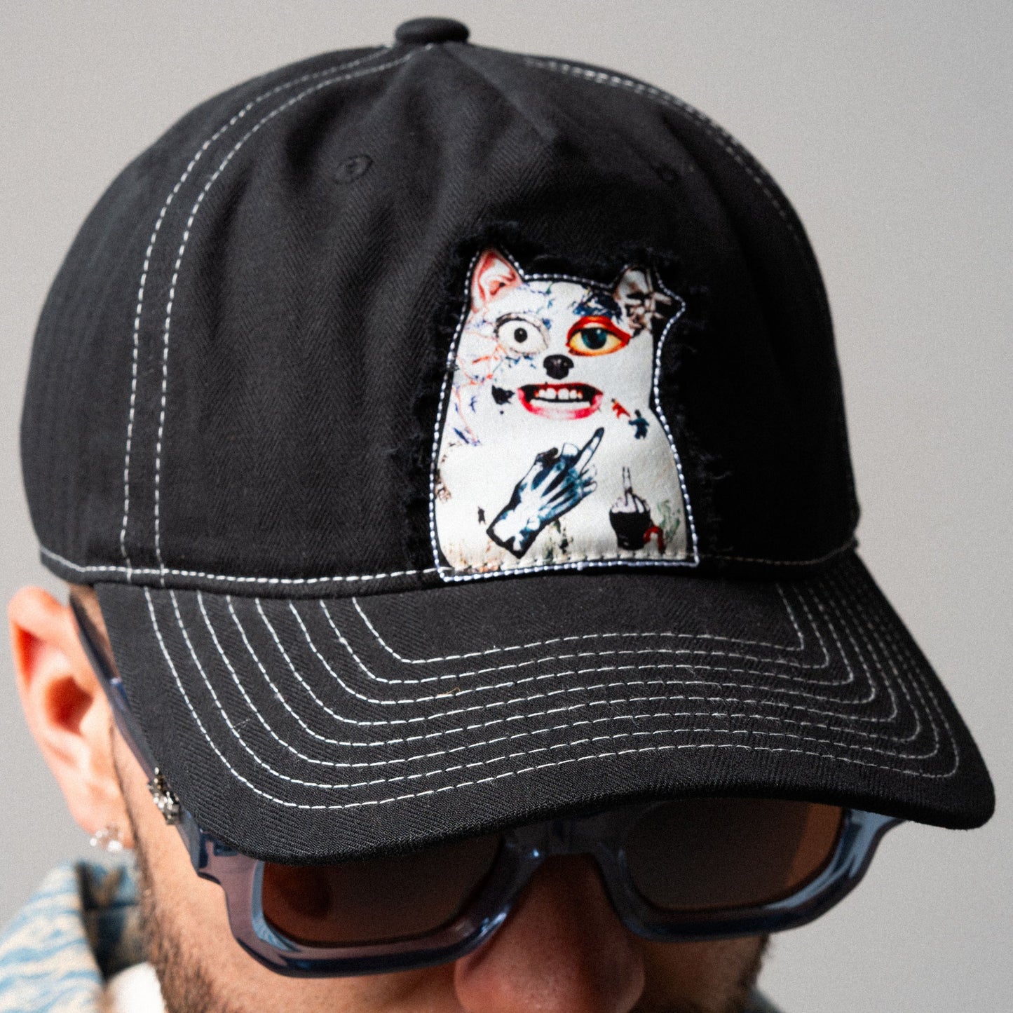 GORRA LORD NERMAL COLLAGE (NEGRO)