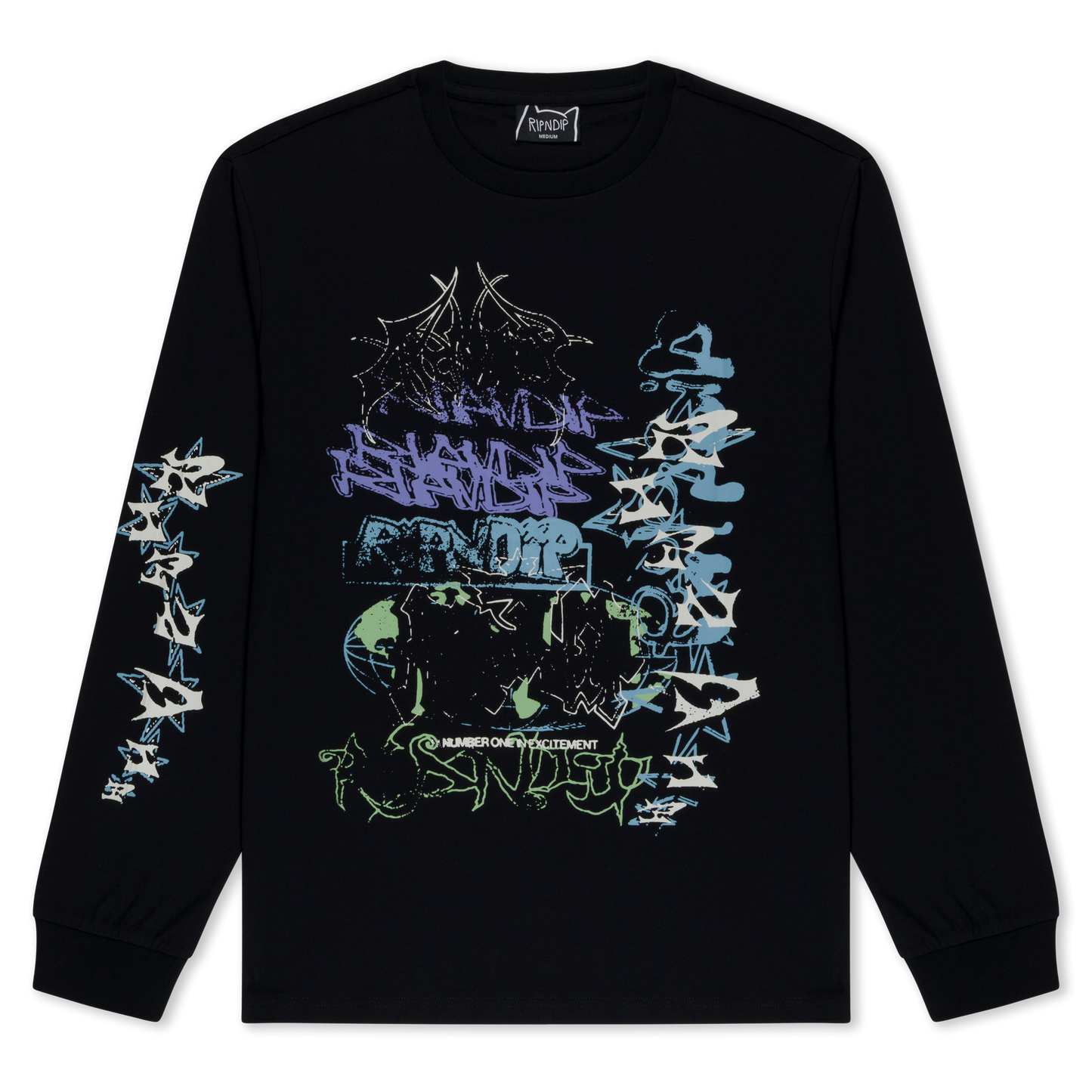 PLAYERA WORLD WIDE MADNESS (NEGRO)