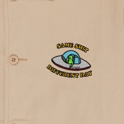 SAME SHIT DIFFERENT DAY MILITARY JACKET (KHAKI)
