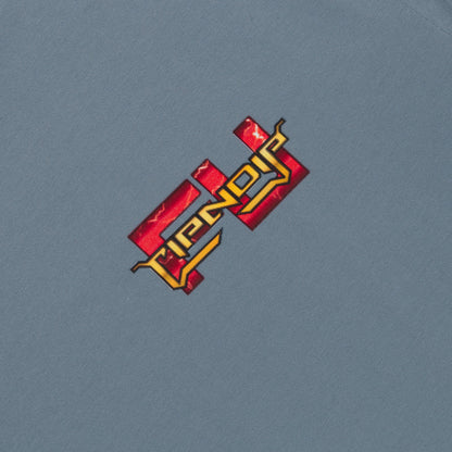 PLAYERA FIGHT (DUSTY SLATE)