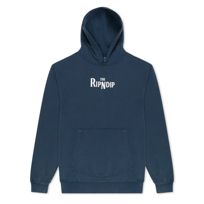 HOODIE CROSSWALK  (NAVY VINTAGE WASH)