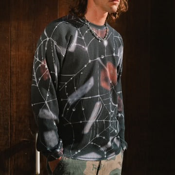 PLAYERA REDEMPTION WAFFLE KNIT (NEGRO)