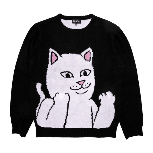 SUÉTER LORD NERMAL FLIPPY KNITTY (Negro)