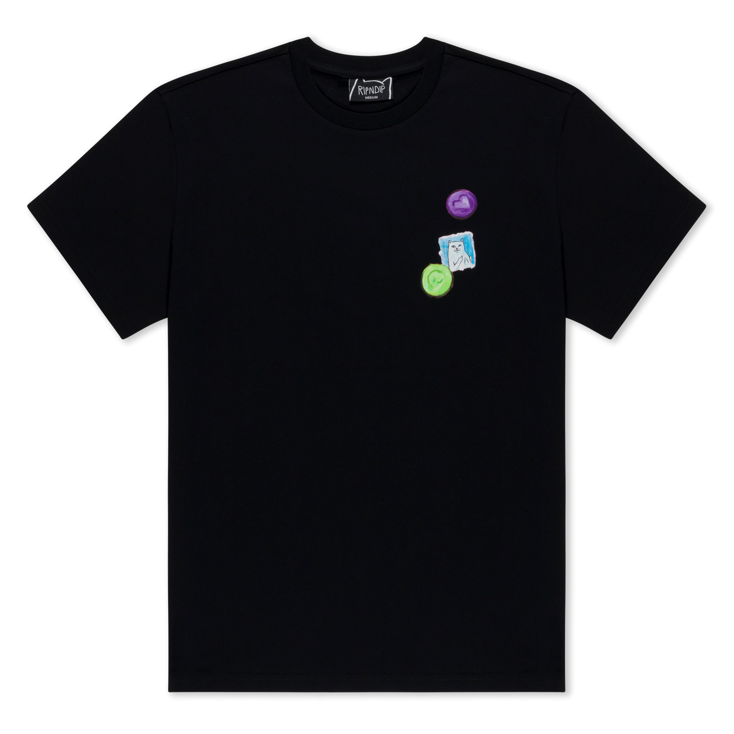 PLAYERA VITAMINS (NEGRO)