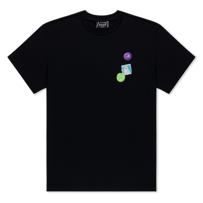 PLAYERA VITAMINS (NEGRO)