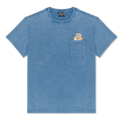 PLAYERA POCKET NERMAL S THOMPSON (SLATE MINERAL WASH)