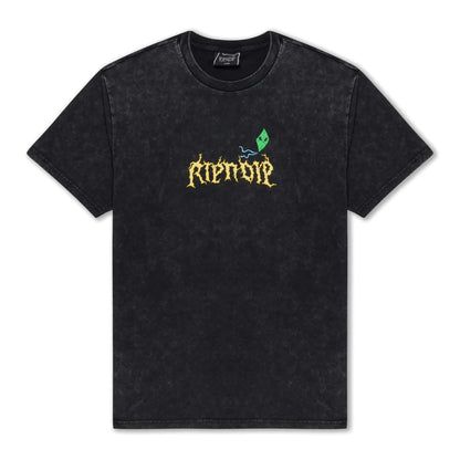 PLAYERA ELECTRIC (BLACK WASH)