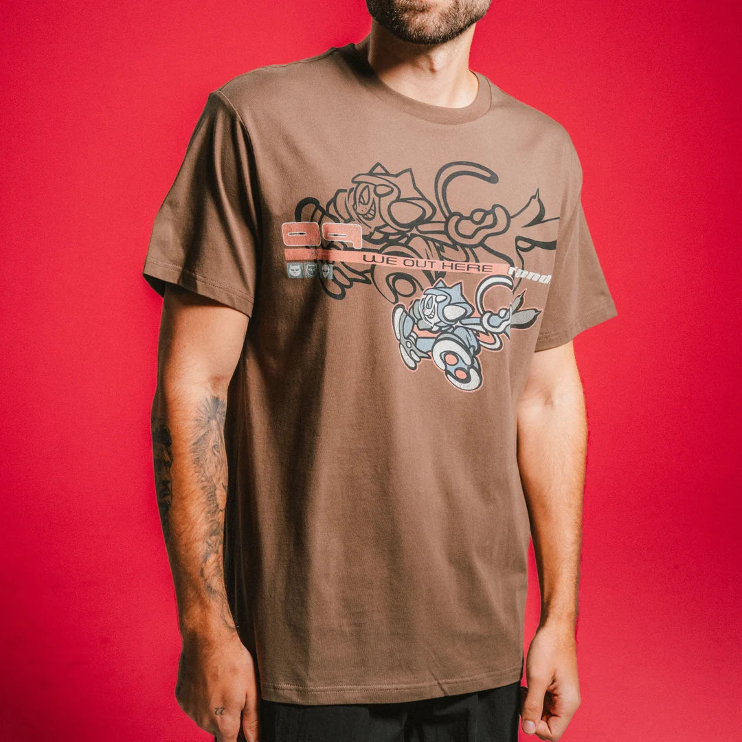 PLAYERA CYCLONE (DUSTY BROWN)