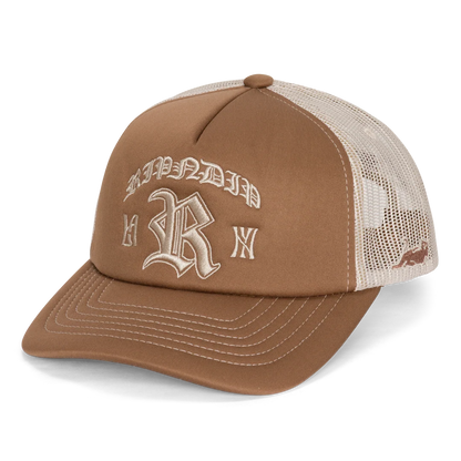 GORRA CITIES TRUCKER (BROWN / SAND)
