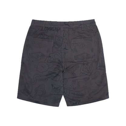 Pantaloneta NERM DOODLE TWILL (CHOCOLATE)