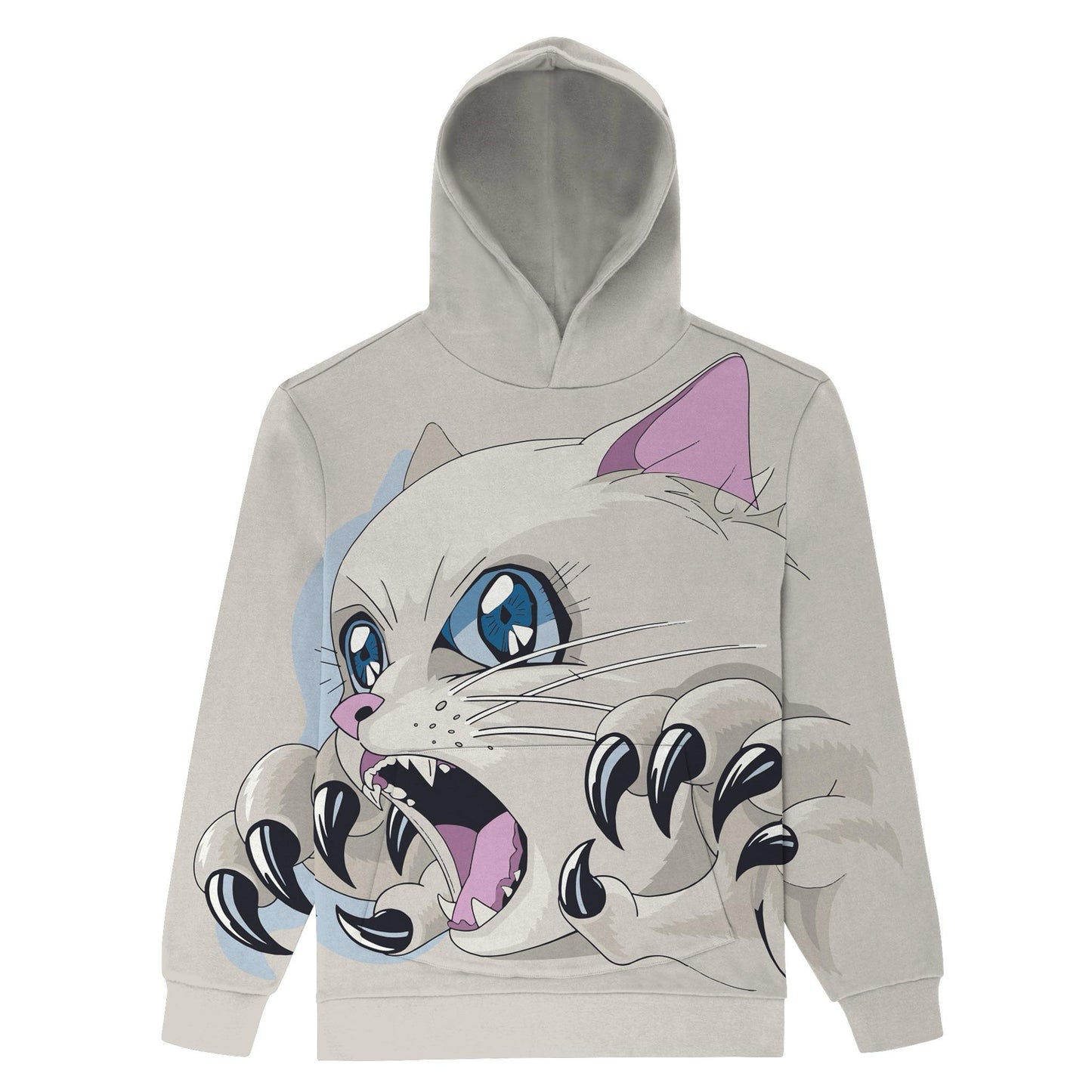 HOODIE METAL CLAW (BONE)