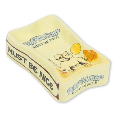 CENICERO CERÁMICA ASH TRAY (AMARILLO)