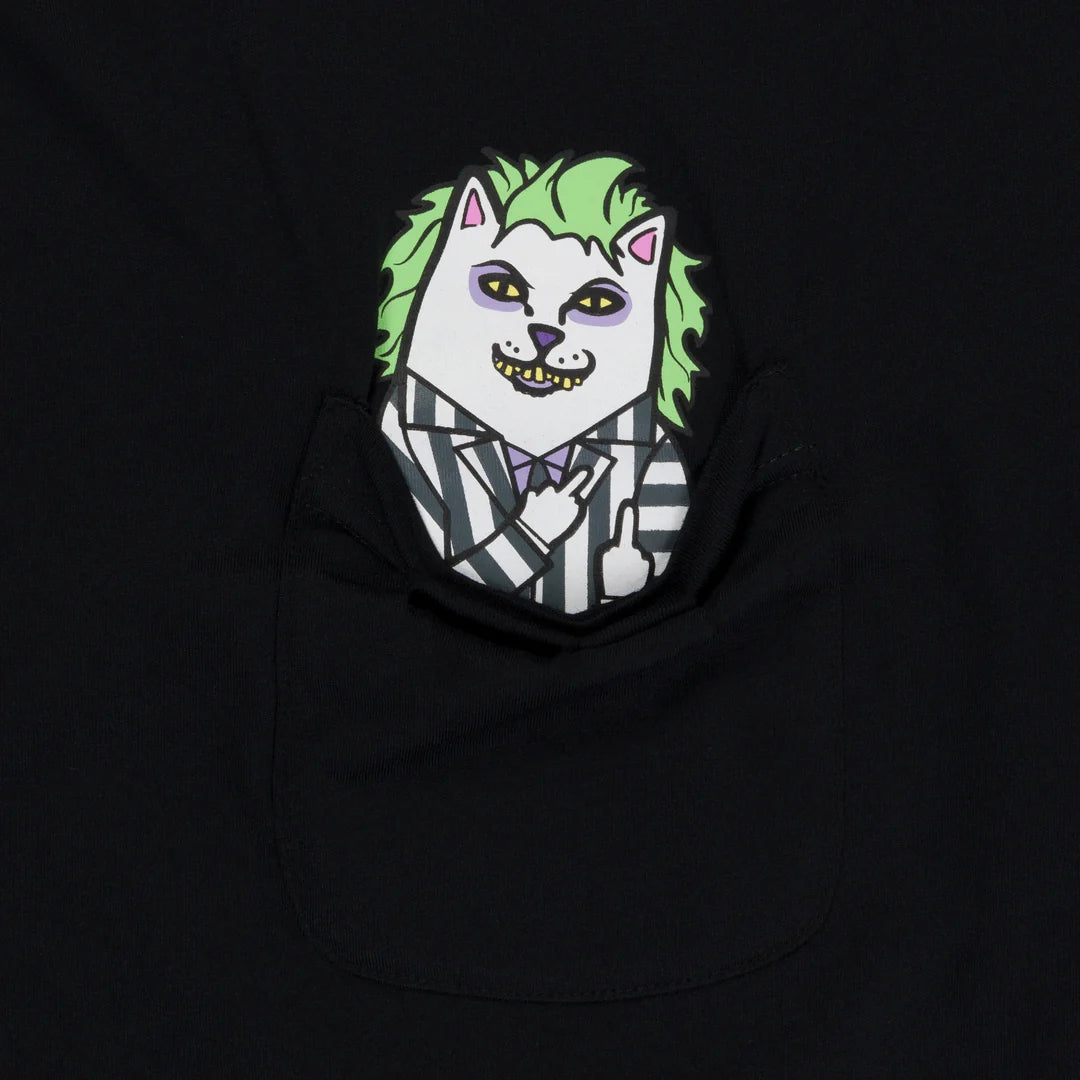 PLAYERA POCKET BUG DRANK NERM (NEGRO)