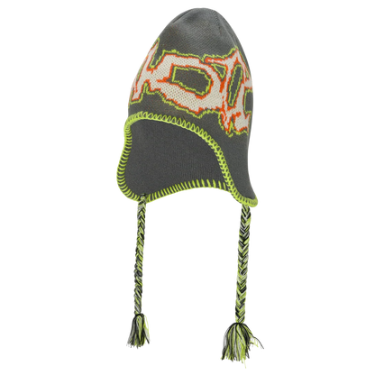 PACIFIC BEACH PERUVIAN BEANIE (CHARCOAL)