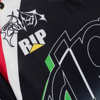 RIPNDIP ALL-STAR LONG SLEEVE JERSEY (RED / BLACK)
