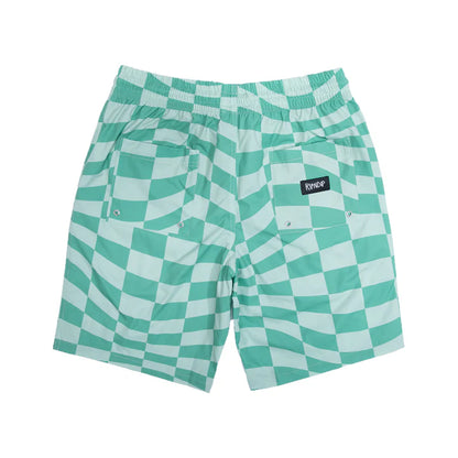 Calzoneta CHECKED  (OLIVE/PINE)