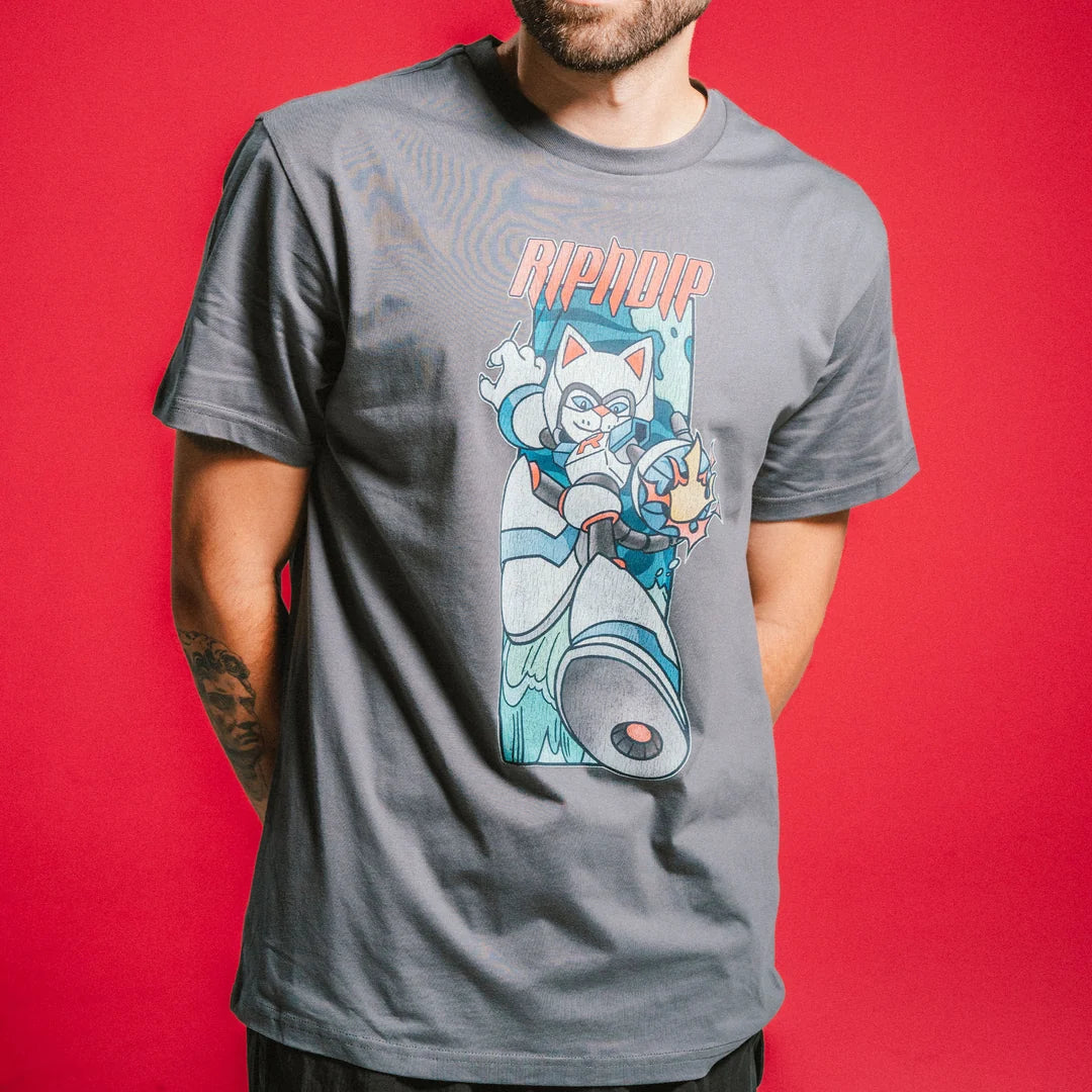PLAYERA ROKKUNERM (CHARCOAL)