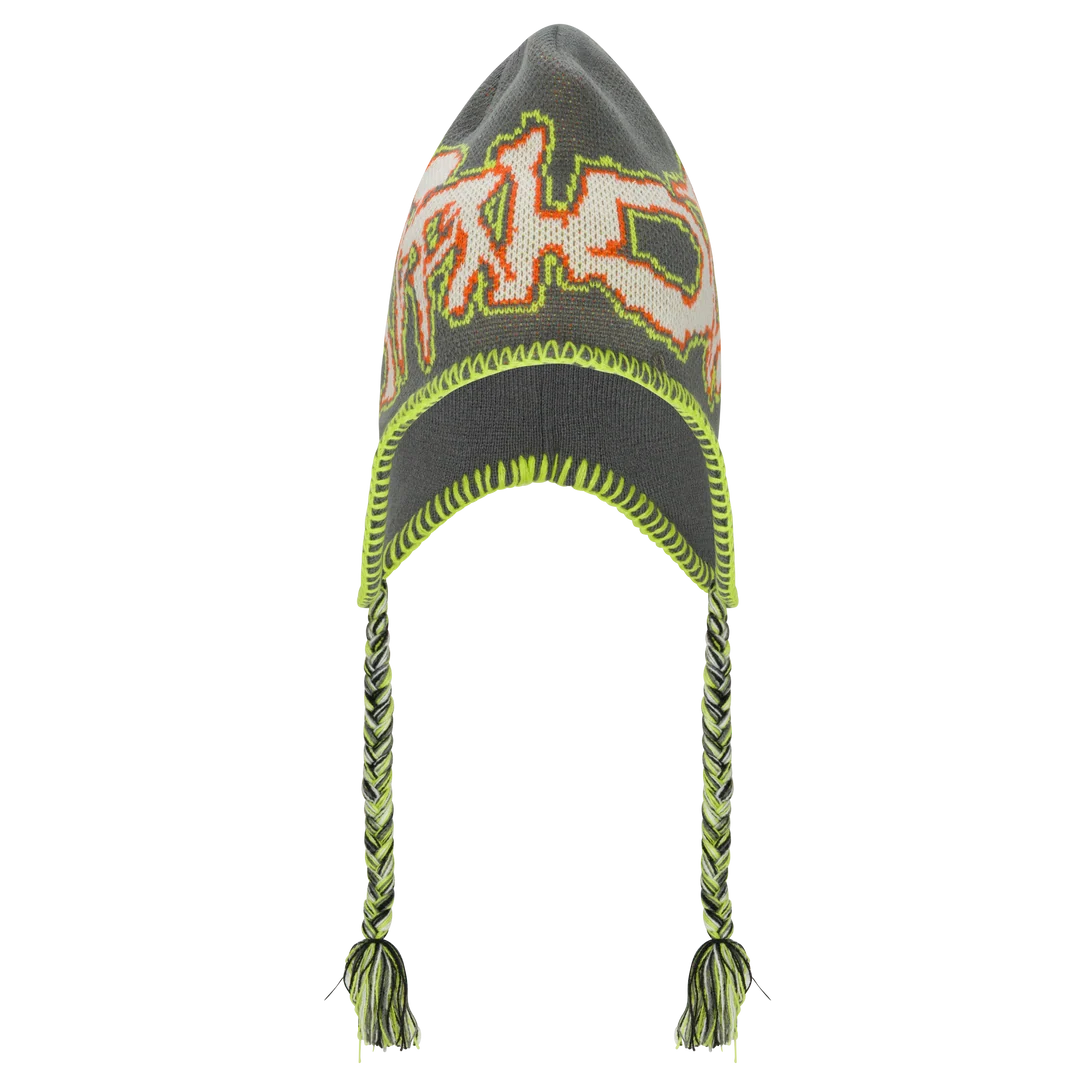 PACIFIC BEACH PERUVIAN BEANIE (CHARCOAL)