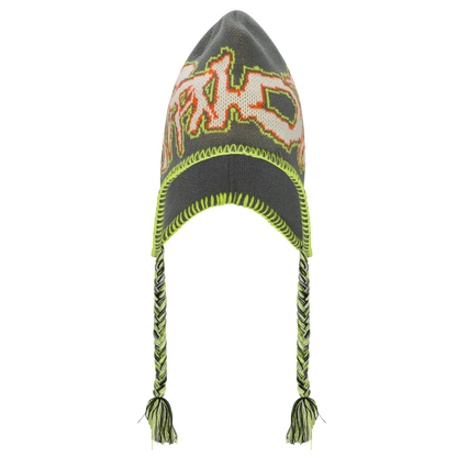 PACIFIC BEACH PERUVIAN BEANIE (CHARCOAL)