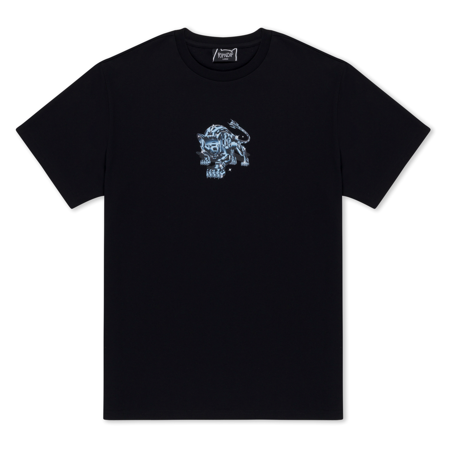 PLAYERA CYBORG (NEGRO WASH)