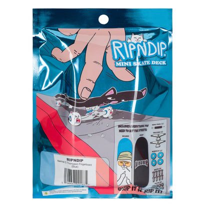 NERMAL S THOMPSON MINI SKATEBOARD DEDOS (Azul)