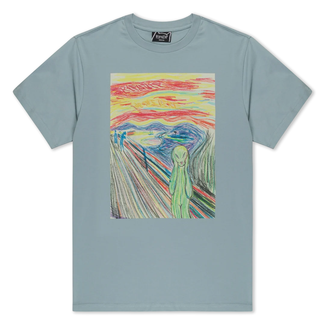 PLAYERA OSLO (AZUL PLATEADO)