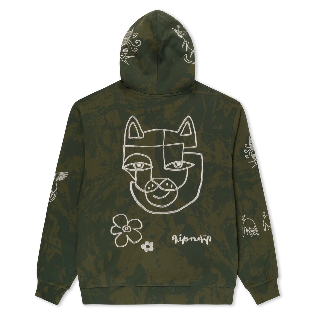 HOODIE BLONDED (FOREST CAMO)