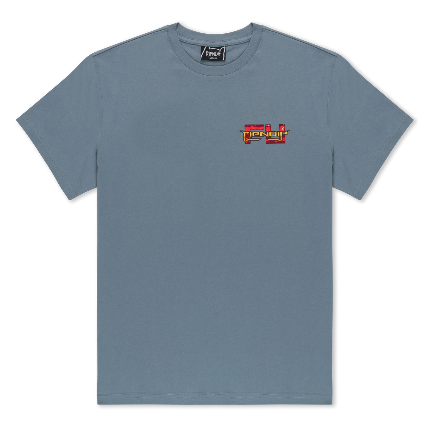 PLAYERA FIGHT (DUSTY SLATE)