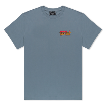 PLAYERA FIGHT (DUSTY SLATE)